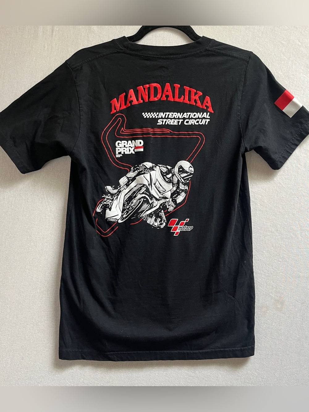 Mandalika GP Series International Street Circuit Motorcycle Graphic T Shirt M